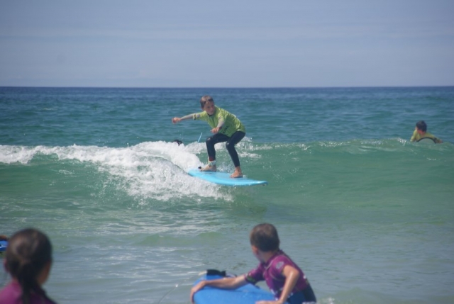 Escuela de surf en las Landas 